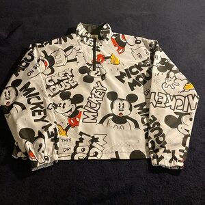 Mickey Mouse Comic Pullover Windbreaker for Women